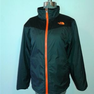 The North Face Boys Reversible Puffer Jacket Fleece Size XL 18-20 mens M